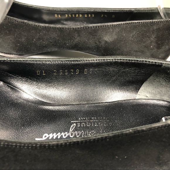 Salvatore Ferragamo Womens Small Heel Pump Suede - Picture 3 of 8